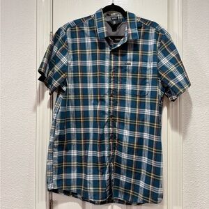 Volcom Multicolor True To This Plaid Button Down Shirt Size XL